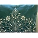 Decorative Throw Pillow Covers Accent Pillow Couch 16 Inch Pillow Cover Damask Embroidered Teal Damask Home Decor Bedroom Bedding Housewares