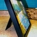 Crow upcycled 3 original abstract oil painting
