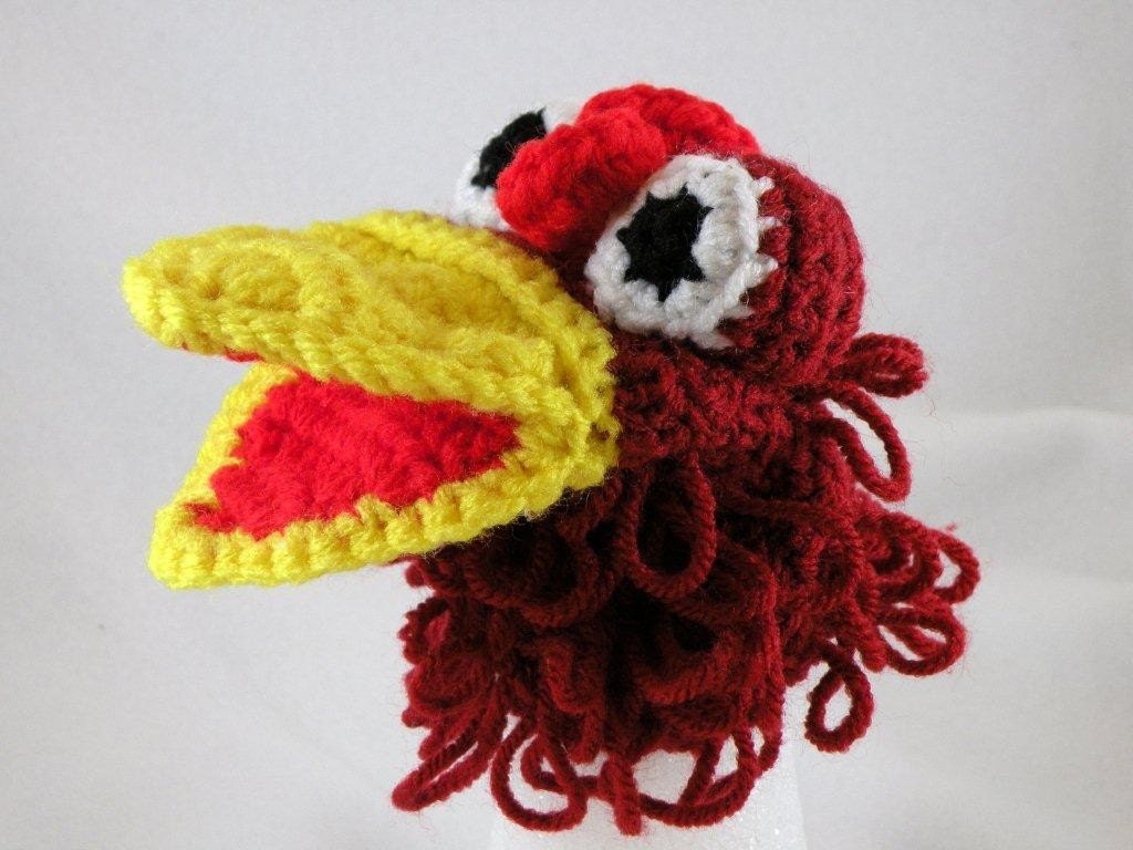 Little Kids Red Hen Chicken Child Size Hand Puppet