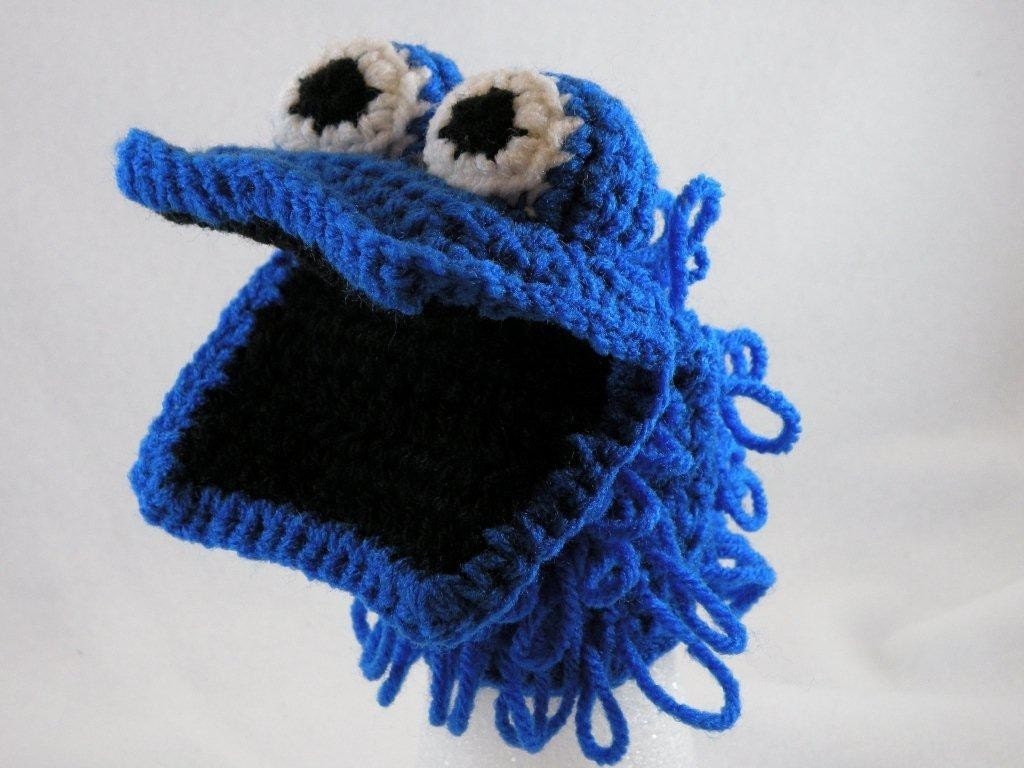 Little Kids Blue Monster Child Size Hand Puppet