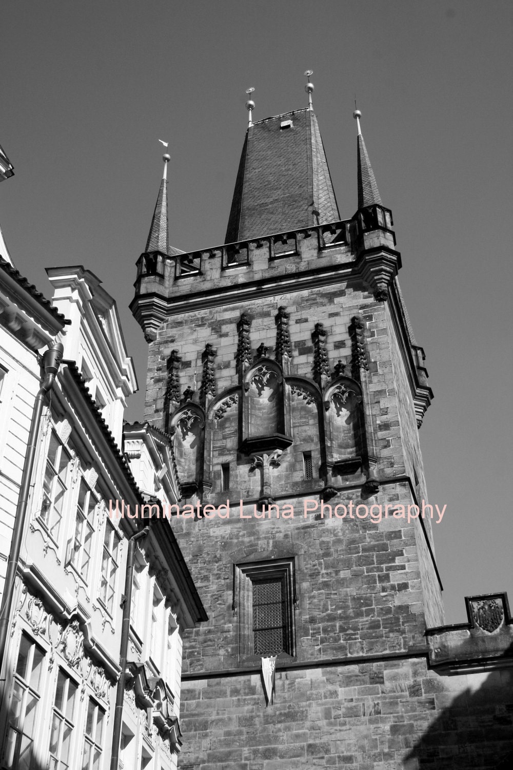 Prague's Charles Bridge - Detailed 20 x 30 Fine Art Travel Photograph Poster from Czech Republic, Shipping Included, by IlluminatedLuna