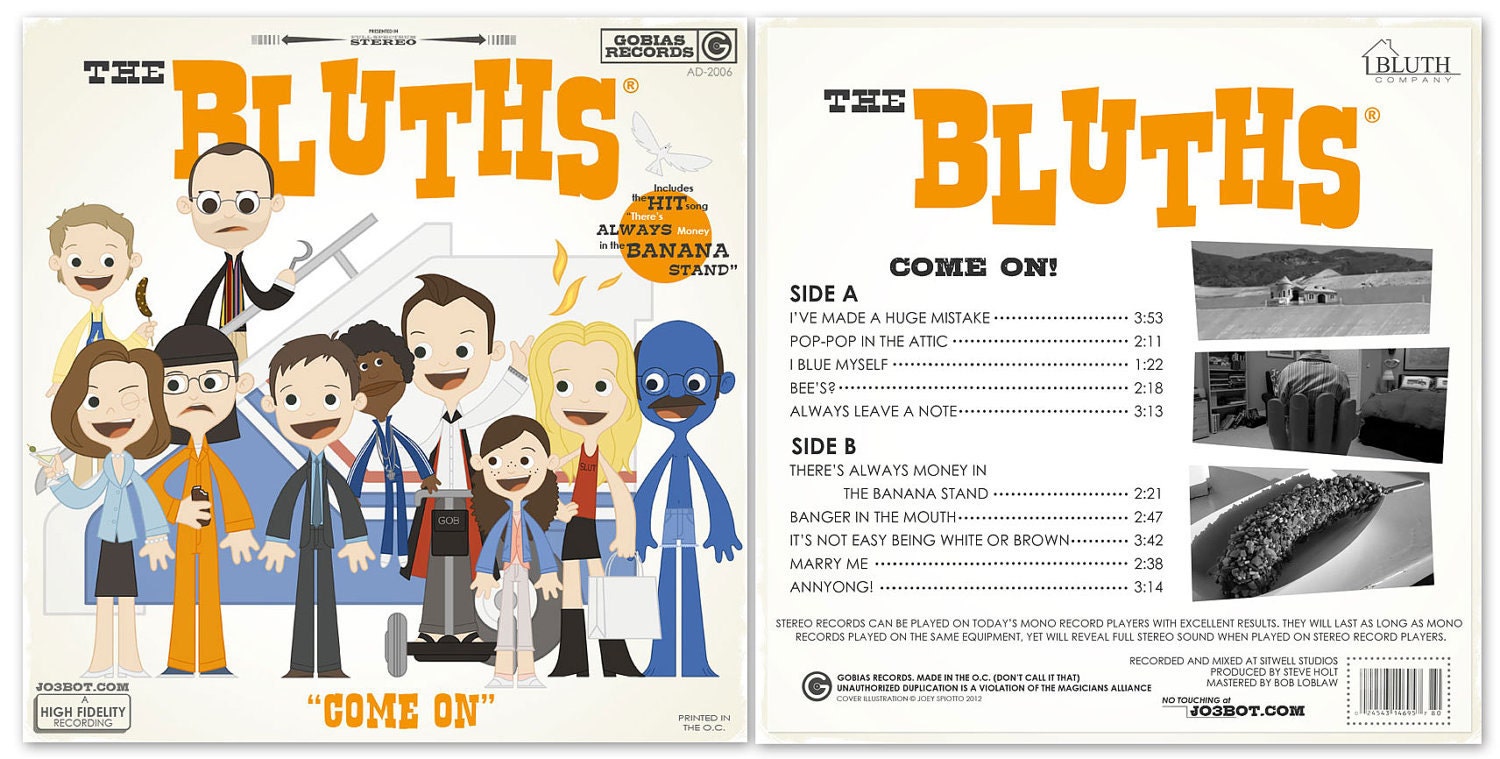 The Bluths Front and Back set