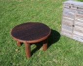 Reclaimed barnwood outdoor rustic coffee table