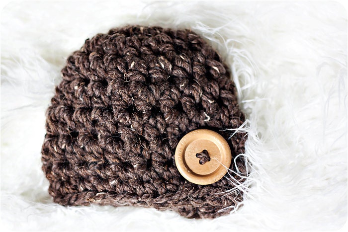 Super Bulky hat - photo prop or everyday wear for babies