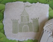 Hand Carved Castle Stamp