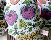 Sugar Skull Lavender bag, candyskull lavender sachet aromatic