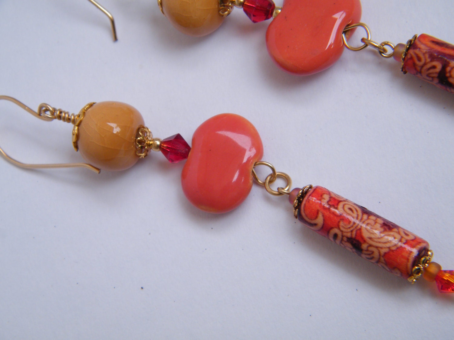 Kenya Sunrise earrings