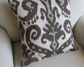 Ikat  One  Pillow Cover 20x20 inches WITH INSERT