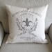 Fleur De Lis  pillow cover 20x20 / multiples available