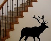 Elk Vinyl Wall Decal (LARGE)