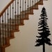 Lone Pine Tree Vinyl Wall Decal