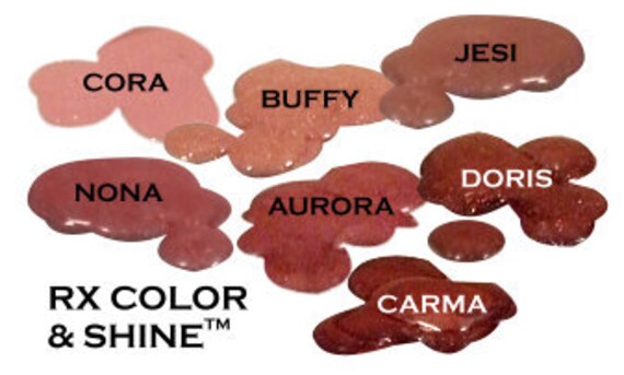 On Sale All Natural Mineral Lipstick Rx Color & Shine You Choose Three Colors Lipstick/Lip gloss in one Organic Mineral Makeup
