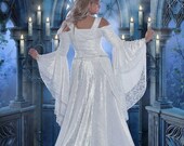 Lady Gwen Medieval Fantasy Corset Wedding Gown