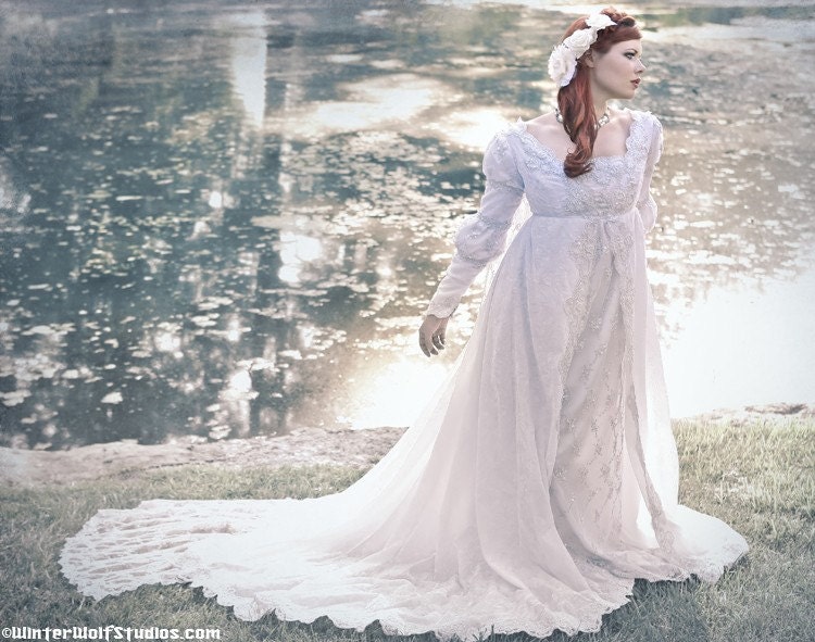 Ever After Fantasy Medieval or Princess Custom Gown with Cape