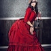 Mina Dracula Victorian Gothic Custom Silk Gown Your Color and Size