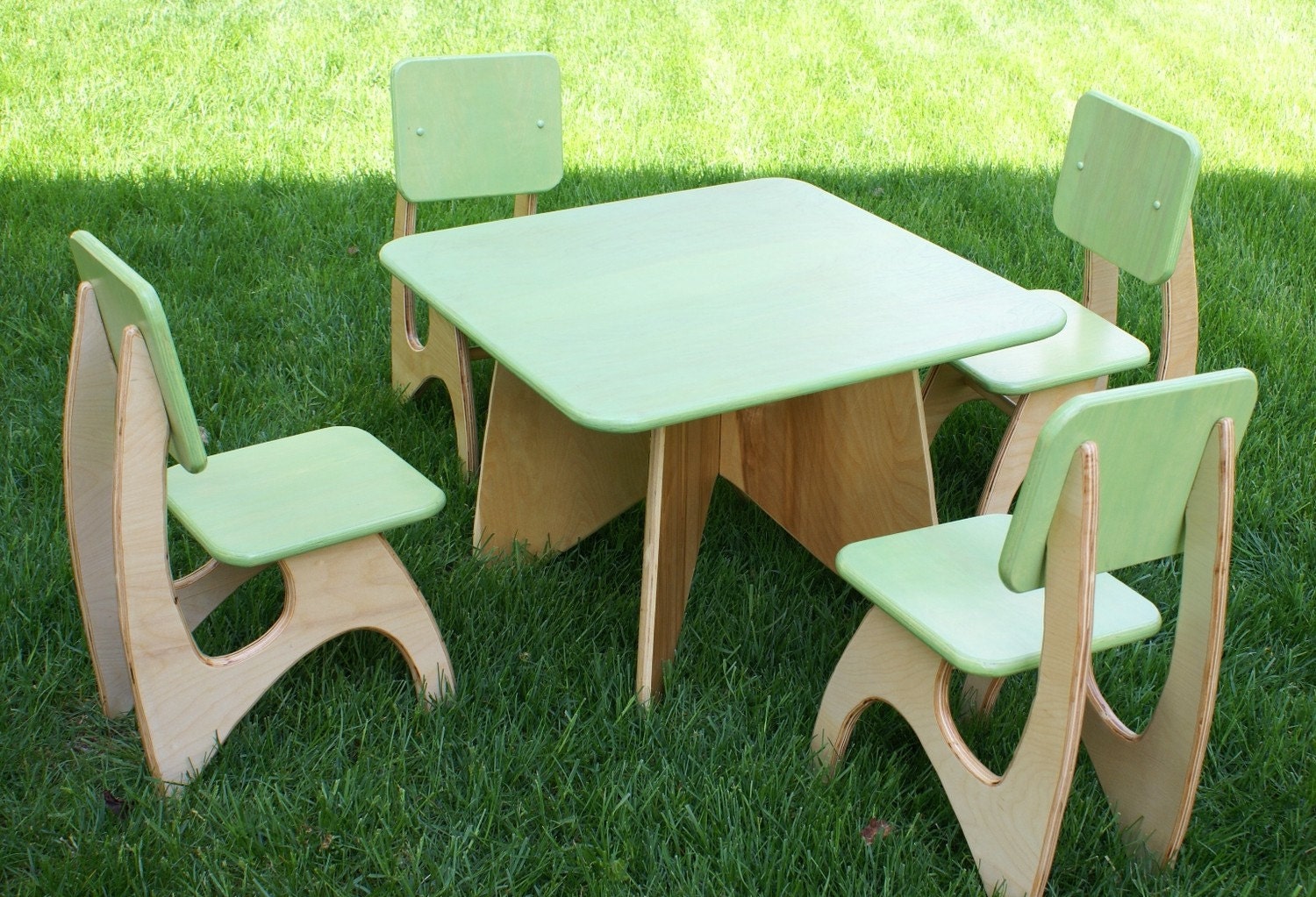 Modern Child Table set - 4 Chair option