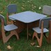 Modern Child Table set - 4 Chair option