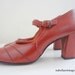 ON SALE 1970's Vintage Gaymode Mary Jane Heels Size 7