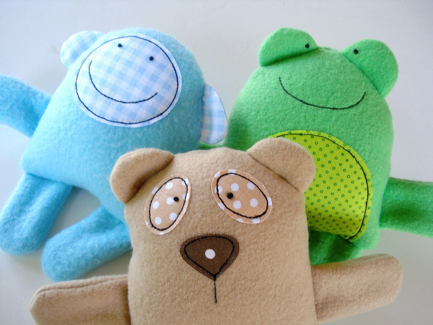 Toy Sewing Pattern - PDF ePATTERN for Baby Animal Softies