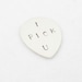 Guitar Pick Sterling Silver Hand Stamped Custom Personalized
