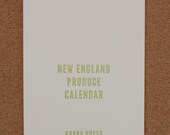 New England Produce calendar