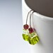 Spring Cube Trio Sterling Contemporary Earrings - SALE 15% Off