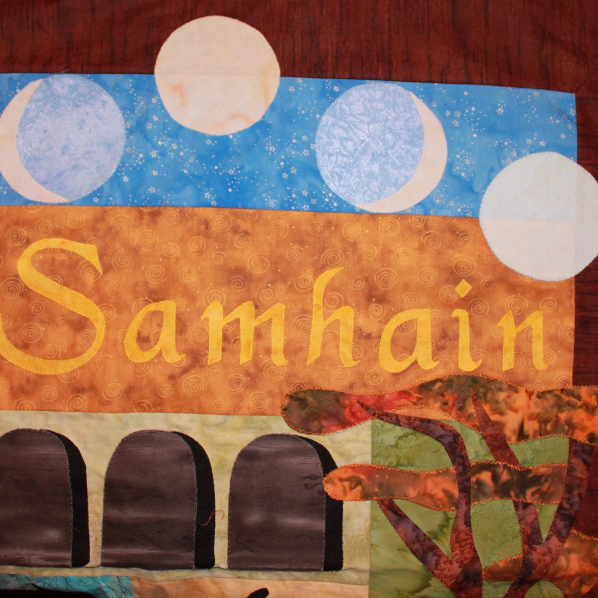 Samhain (Halloween) Quilt Wallhanging Pattern