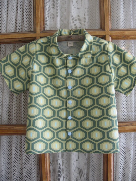 Turtle shirt for turtle lovers with snaps in 18m-6T
