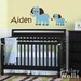 Mother and Baby Elephant - Personalized Vinyl Wall Decal Sign for Kids Nursery wall art room decor
