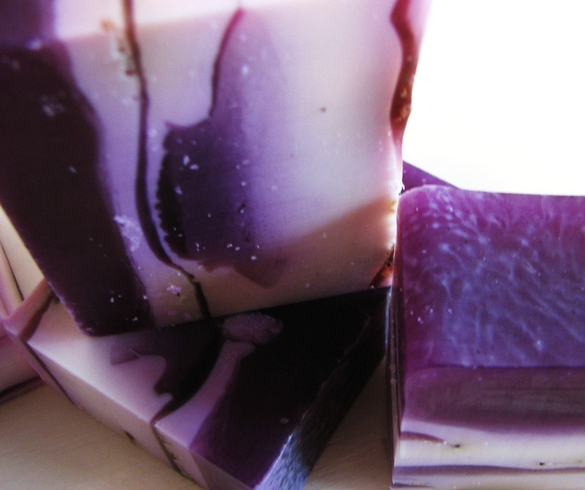 SOAP- French Lavender Soap - Vegan Soap - Handmade Soap - Real Lavender Soap- Soap Gift