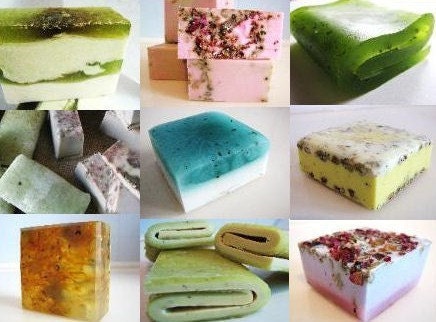 SOAP -20 very unique assorted vegan handmade soaps, GREAT GIFTS