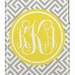 Personalized GREY GREEK KEY  iphone case