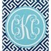 Personalized GREY GREEK KEY  iphone case