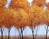 Amy Giacomelli painting print ... Colors of the Season -- 8 x 10 Glossy Print