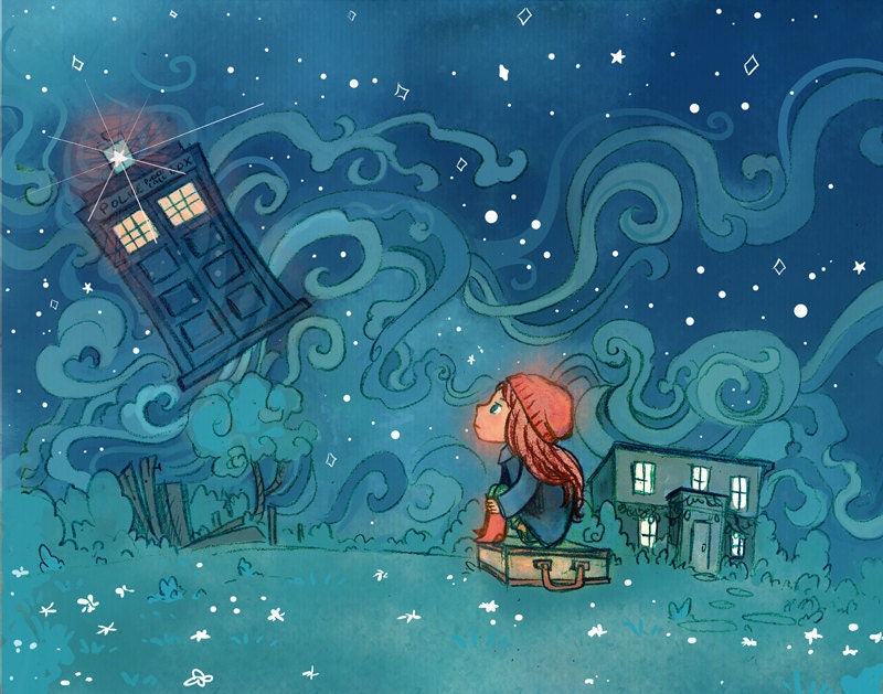 The Girl Who Waited 8x10 print