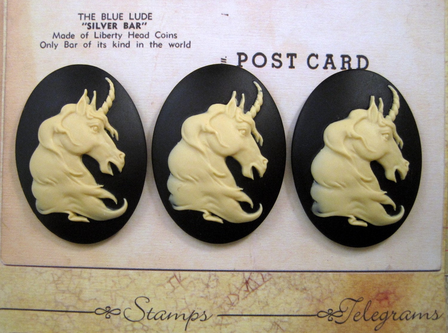 40x30mm Unicorn Cameo(3)-L545