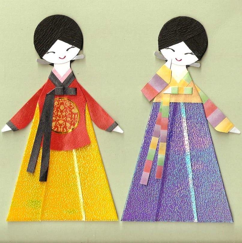 Origami Hanbok