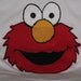 elmo/cookie moster birthdaty shirt / tshirt or dress and crown