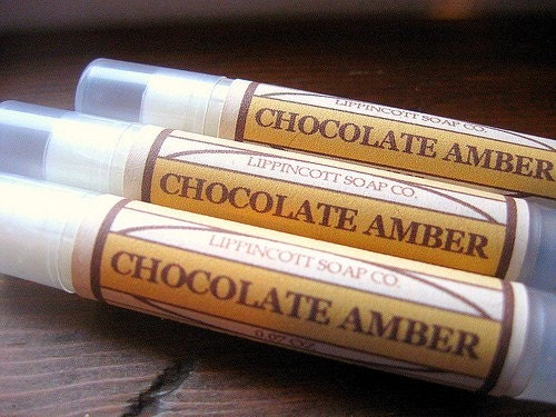 Chocolate Amber Solid Perfume Stick