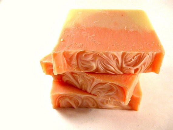 Mystic Moonstone Handmade Cold Process Soap - Orange Soap
