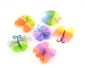 Rainbow Butterfly Wool Craft Kit Sale