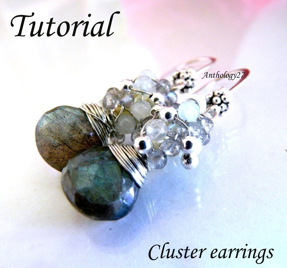 NEW Tutorial - Cluster Earrings