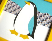 Little Penguin Papercut Picture