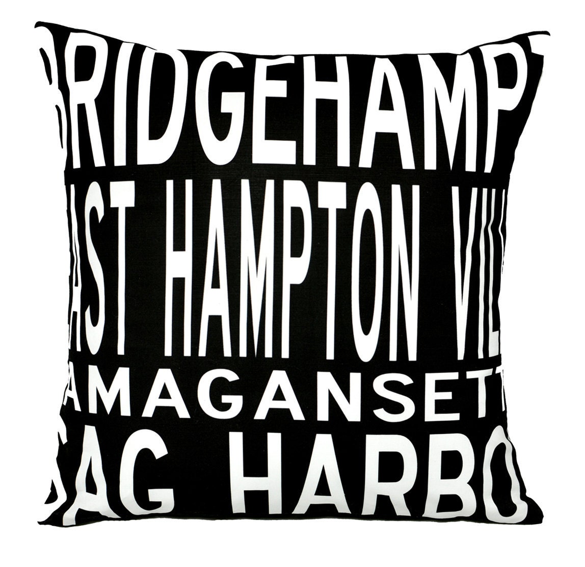 THE HAMPTONS- Eco-friendly 20x20 Destination Pillow