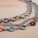 Statement Bib Necklace Multi Strand Necklace Hardware Jewelry Industrial Washers