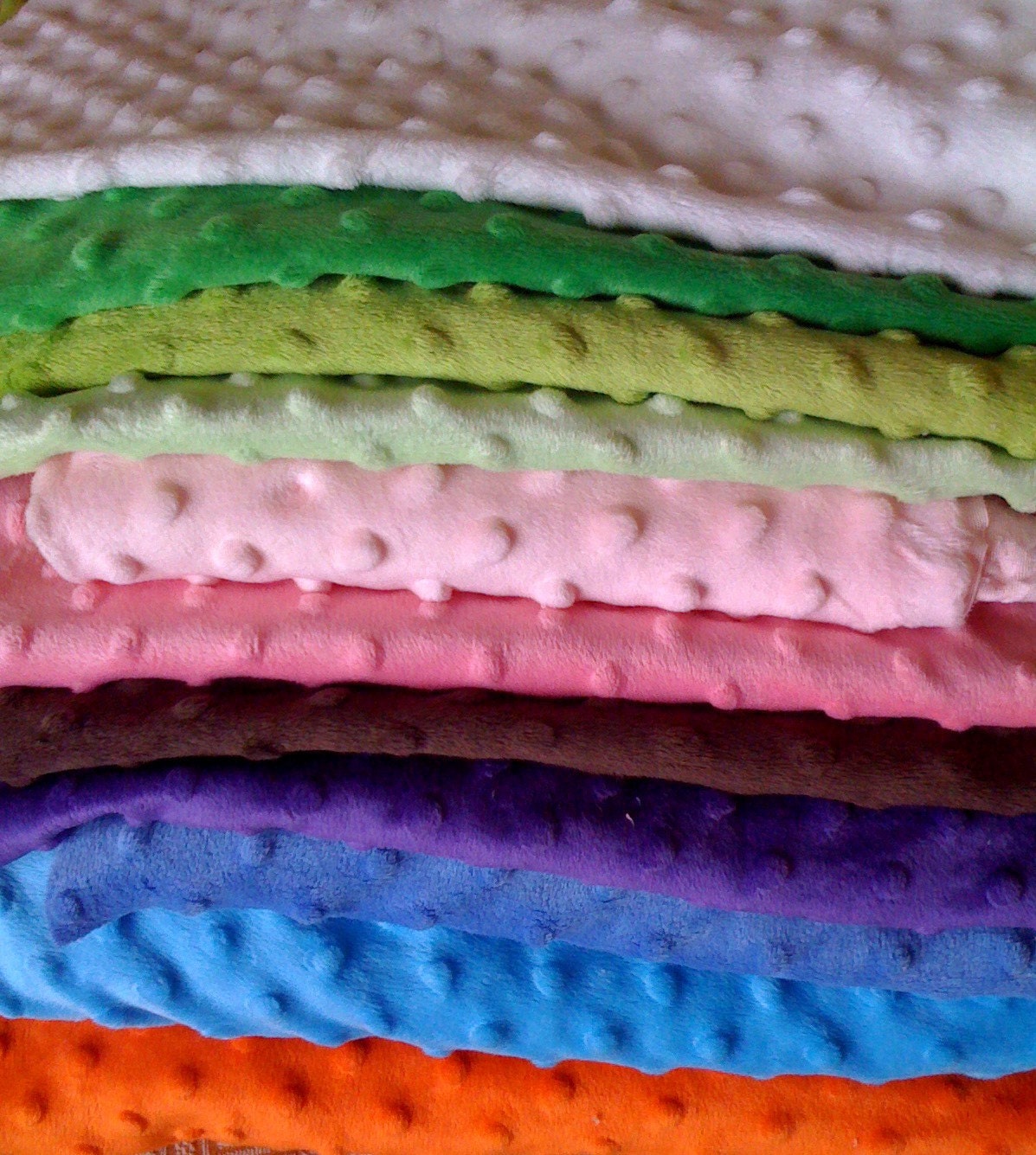 Pillowcases.  A Pair of Super Soft N Plush Minky Minkee standard size cases- You choose color(s)