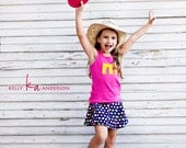 Girl Boy TANK top.  1st 2nd 3rd Birthday or Letter shirt.   a b c d e f g h i j k l m n o p q r s t u v.  1 2 3 4 5 6 7 8 9 10