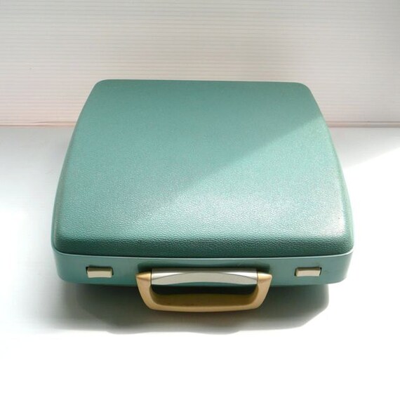 Turquoise Smith Corona Typewriter