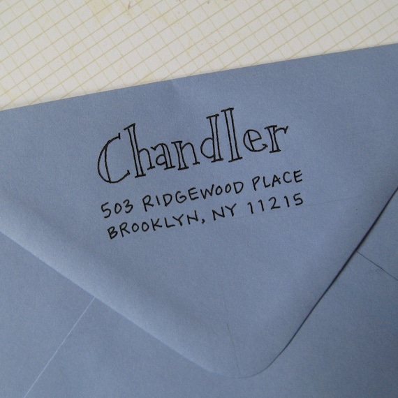 Chandler Address Stamp (Self-inking)