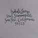 Wedding Vintage Address Stamp (Polymer with Wood Handle)